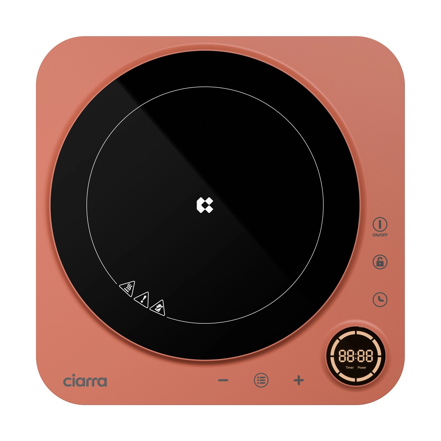 CIARRA Induktionskochplatte 2000W 1 Platte 8 Stufen Touch-Control VM1TIHA-O CIARRA Induktionskochplatte 2000W 1 Platte 8 Stufen Touch-Control VM1TIHA-O von CIARRA