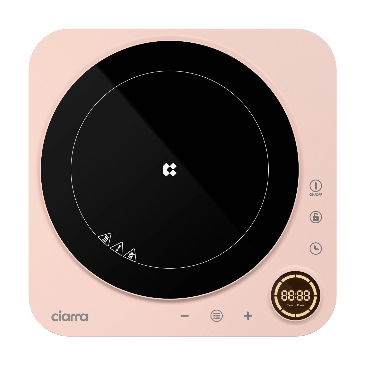 CIARRA Induktionskochplatte 2000W 1 Platte 8 Stufen Touch-Control VM1TIHA-P CIARRA Induktionskochplatte 2000W 1 Platte 8 Stufen Touch-Control VM1TIHA-P von CIARRA