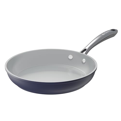 CIARRA Beyond Keramik Bratpfanne 26 cm Blau Brat- & Universalpfannen mit Griff Antihaftbeschichtung Wokpfanne Pfanne Keramikpfanne Induktionsgeeignet von CIARRA