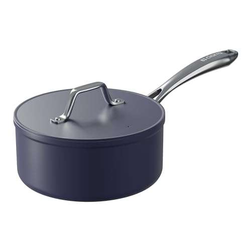 Ciarra Beyond Milchtopf 20 cm mit Deckel 2,8 L Stielkasserolle Kochtopf Induktion Soßen und Simmertopf mit Keramik Antihaftbeschichtung PFAS-frei induktionsgeeignet Backofenfest Blau Ciarra Beyond Milchtopf 20 cm mit Deckel 2,8 L Stielkasserolle Kochtopf Induktion Soßen und Simmertopf mit Keramik Antihaftbeschichtung PFAS-frei induktionsgeeignet Backofenfest Blau von CIARRA