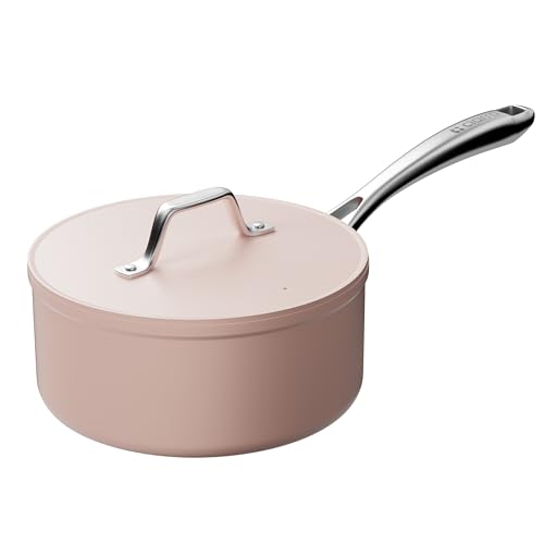 Ciarra Beyond Milchtopf Stielkasserolle Induktion Kochtopf 20 cm mit Deckel 2,8 L Soßen und Simmertopf Fleischtopf Gemüsetopf mit Keramik Antihaftbeschichtung induktionsgeeignet Backofenfest Ro Ciarra Beyond Milchtopf Stielkasserolle Induktion Kochtopf 20 cm mit Deckel 2,8 L Soßen und Simmertopf Fleischtopf Gemüsetopf mit Keramik Antihaftbeschichtung induktionsgeeignet Backofenfest Ro von CIARRA