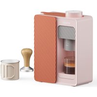 Ciarra Bloom Box Tragbare Kaffeemaschine Espresso 15 Bar Doppelte Stromversorgung (Netz & Batterie) 180 ml Tank Kompakt und Mobil CBPCM551-P von CIARRA
