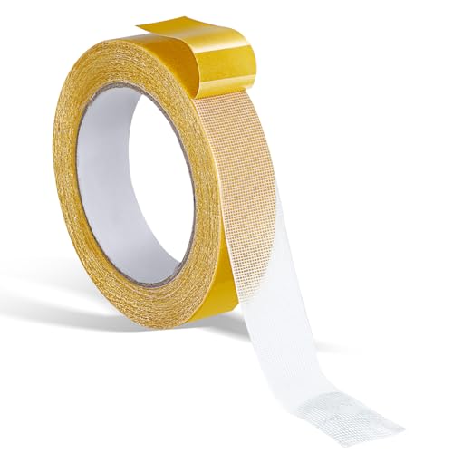 Teppich Klebeband Doppelseitig Extra Stark,2.4cm x 20m Doppelseitiges Klebeband,Rückstandsfrei Doppelseitiges Klebebands, Multifunktionales Klebebands für Teppich Foto Wand Küche Zuhause von CIATBYYJ