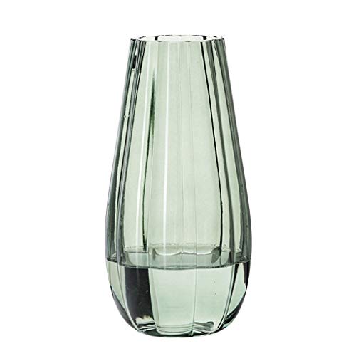 CIEEIN CIEHT Glas Vase Blumenvase Vasen Home Office Dekoration und Veranstaltungen Grün 25.5cm von CIEEIN CIEHT