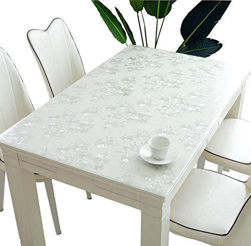 CIEEIN CIEHT Haushalt Küche PVC Tischdecke Tischmatte Schreibtisch Tischfolie Tischschutz Matte Wasserdicht Silber 60 * 120CM von CIEEIN CIEHT