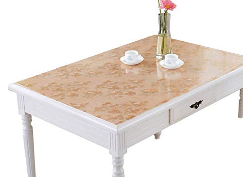 CIEEIN CIEHT Haushalt PVC Tischdecke Tischmatte Schreibtisch Tischfolie Schutzfolie Tischschutz Matte Wasserdicht Gold 90 * 90CM CIEEIN CIEHT Haushalt PVC Tischdecke Tischmatte Schreibtisch Tischfolie Schutzfolie Tischschutz Matte Wasserdicht Gold 90 * 90CM von CIEEIN CIEHT