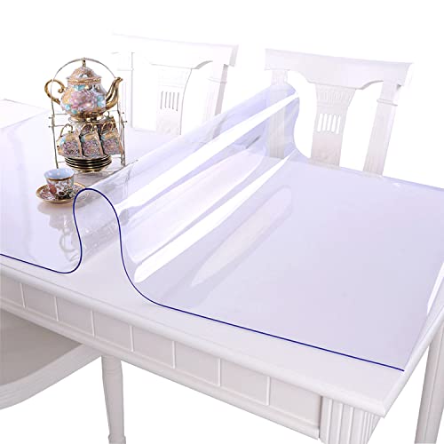 CIEEIN CIEHT Haushalt PVC Transparent Tischdecke Tischmatte Schreibtisch Tischfolie Schutzfolie Rechteck Quadrat Dicke 1.5MM Wasserdicht 40 * 150cm von CIEEIN CIEHT