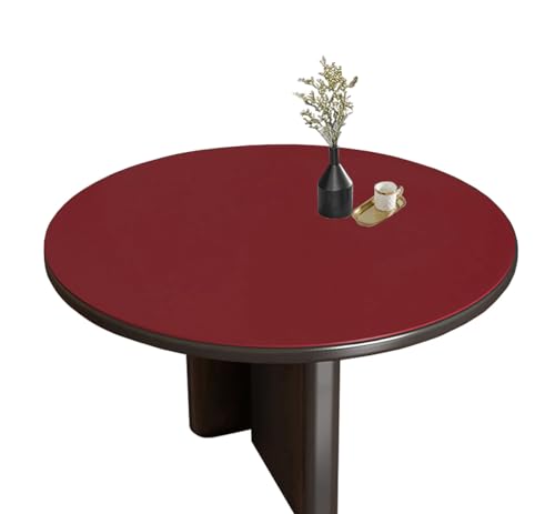 CIEEIN CIEHT PU Tischdecke Tischmatte Schreibtisch Tischfolie Rund Schutzfolie Tischfoli Tischschutz Matte Beideseiten Wasserdicht Schwarz+Rot Rund 90cm CIEEIN CIEHT PU Tischdecke Tischmatte Schreibtisch Tischfolie Rund Schutzfolie Tischfoli Tischschutz Matte Beideseiten Wasserdicht Schwarz+Rot Rund 90cm von CIEEIN CIEHT