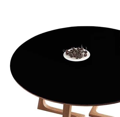 CIEEIN CIEHT PU Tischdecke Tischmatte Schreibtisch Tischfolie Schutzfolie Tischfoli Tischschutz Matte Single Side Wasserdicht Black Rund 90cm CIEEIN CIEHT PU Tischdecke Tischmatte Schreibtisch Tischfolie Schutzfolie Tischfoli Tischschutz Matte Single Side Wasserdicht Black Rund 90cm von CIEEIN CIEHT
