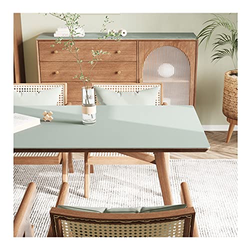 CIEEIN CIEHT PU Tischdecke Tischmatte Schreibtisch Tischunterlage Tischfolie Schutzfolie Tischschutz Matte Wasserdicht Blau 80 * 120cm von CIEEIN CIEHT