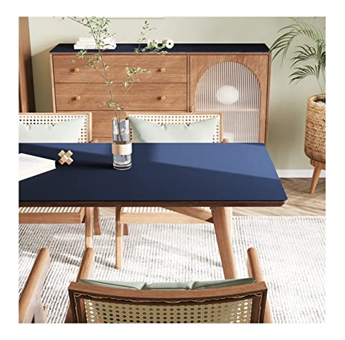 CIEEIN CIEHT PU Tischdecke Tischmatte Schreibtisch Tischunterlage Tischfolie Schutzfolie Tischschutz Matte Wasserdicht Dunkel Blau 40 * 100cm von CIEEIN CIEHT