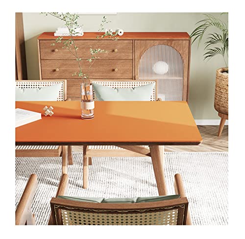 CIEEIN CIEHT PU Tischdecke Tischmatte Schreibtisch Tischunterlage Tischfolie Schutzfolie Tischschutz Matte Wasserdicht Orange 80 * 80cm CIEEIN CIEHT PU Tischdecke Tischmatte Schreibtisch Tischunterlage Tischfolie Schutzfolie Tischschutz Matte Wasserdicht Orange 80 * 80cm von CIEEIN CIEHT