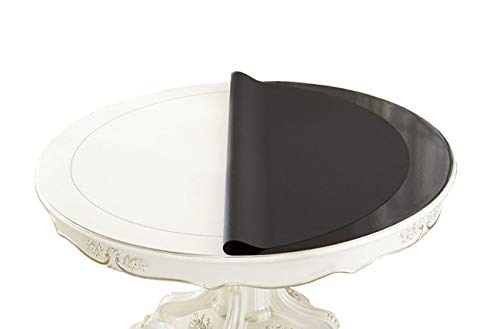 CIEEIN CIEHT PVC Tischdecke Tischmatte Tischfolie Schutzfolie Schreibtisch Tischfoli Tischschutz Matte Rund Waterproof Durable Schwarz 70CM CIEEIN CIEHT PVC Tischdecke Tischmatte Tischfolie Schutzfolie Schreibtisch Tischfoli Tischschutz Matte Rund Waterproof Durable Schwarz 70CM von CIEEIN CIEHT