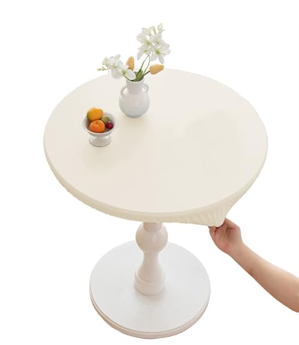CIEEIN CIEHT Polyester Tischdecke Schreibtisch Tischfoli Tischtuch Tischwäsche Rund Durchmesser 60cm-160cm Couchtisch Wasserdicht Tischabdeckung Hotel Gaststätten Tafeltuch Weiß Rund 100cm CIEEIN CIEHT Polyester Tischdecke Schreibtisch Tischfoli Tischtuch Tischwäsche Rund Durchmesser 60cm-160cm Couchtisch Wasserdicht Tischabdeckung Hotel Gaststätten Tafeltuch Weiß Rund 100cm von CIEEIN CIEHT