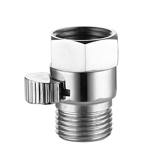 CIENCIA Messing Absperrventil 1/2 Zoll Duschkopf Shut-Off Eckventil Ersatzteil Chrom für Wasserstop Dusche, AV016 CIENCIA Messing Absperrventil 1/2 Zoll Duschkopf Shut-Off Eckventil Ersatzteil Chrom für Wasserstop Dusche, AV016 von CIENCIA