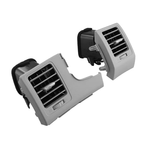 CIENUWPD 1 Paar Fahrer + Passagier Klimaanlage Outlet Grille Montage Auto Dashboard A/C Air Vent für Toyota Corolla 2007-2013(Gray) von CIENUWPD