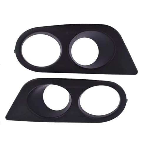 CIENUWPD 1 Paar Front Stoßstange Nebel Licht Abdeckung Grill Rahmen Umgibt Luftkanal Nebel Lampe Haube für BMW E46 M3 2001 2002 2003 2004 2005 2006(Matte Black) von CIENUWPD