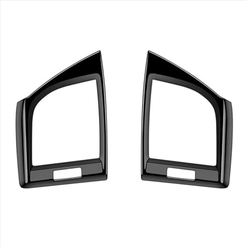 CIENUWPD 1 Paar RHD Helle Schwarz Dashboard Klimaanlage Vent Outlet Abdeckung Trim Rahmen Aufkleber für Toyota Alphard 40 Series 2023+ von CIENUWPD