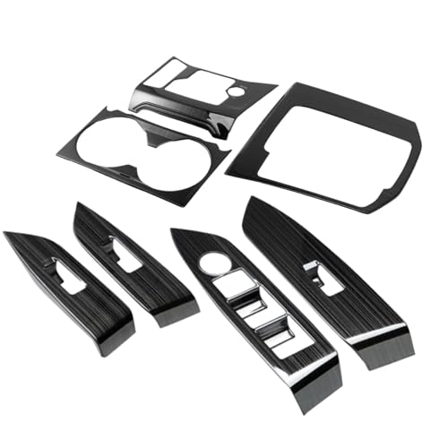CIENUWPD 1 Set Auto Getriebe Shift Konsole Panel Abdeckung Trim Tasse Halter Abdeckung Tür Fenster Schalter Abdeckung LHD für Mazda CX-5 CX5 2017-2020 von CIENUWPD