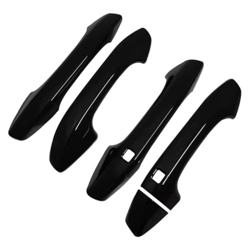 CIENUWPD 1 Set Helle Schwarze Außentürgriffabdeckungsverkleidung mit Smart Keyhole für Kia K5 Optima 2020 2021 2022(Bright Black) von CIENUWPD