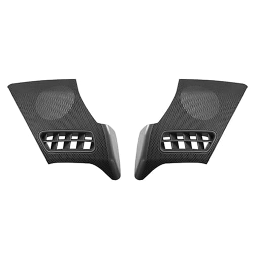 CIENUWPD 2 Pcs Auto Armaturenbrett Air Vent Lautsprecher Grill Abdeckung Rechts & Links für Mercedes Benz W210 E-Class E320 E430 E55 1996-2002(Black) von CIENUWPD