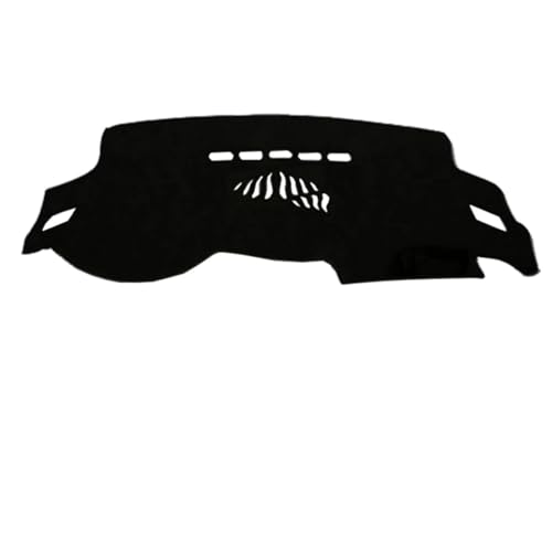 CIENUWPD 2 Schichten Auto Dashboard Abdeckung Dash Matte Teppich Cape LHD RHD Auto Dashmat Sonnenschirm für Audi A4 A4L B8 2009-2016(RHD Red) von CIENUWPD