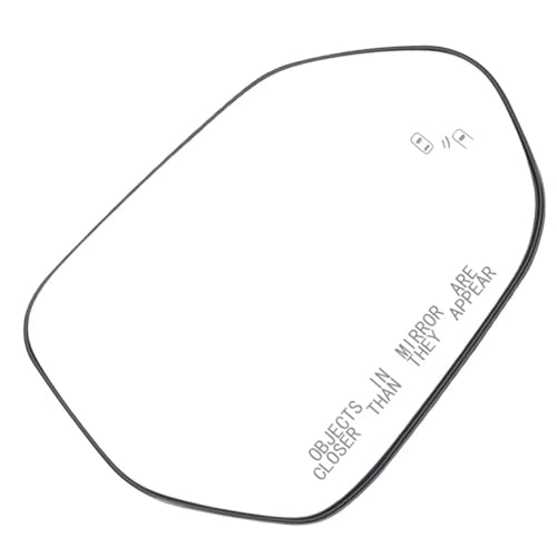 CIENUWPD 2 stücke Auto Seite Beheizte Rückspiegel Glas Spiegel Objektiv Mit Blind Spot LHD für Toyota Camry 2018 2019 2020 2021 2022 2023 2024(R with blind Spot) von CIENUWPD