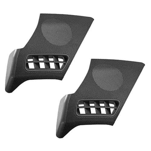 CIENUWPD 2X Auto Armaturenbrett Linke Seite Air Vent Lautsprecher Grill Abdeckung für Mercedes Benz W210 E-Class E320 E430 E55 1996-2002(Black) von CIENUWPD