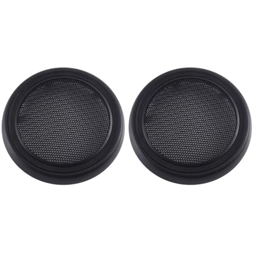 CIENUWPD 2X Lautsprecherabdeckungsgitter für die Vordertür für Mini Cooper R56 51412753333 51412756567(Matte Black) von CIENUWPD