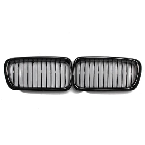 CIENUWPD 4-türige Frontstoßstange Nierengrill Grill Haube Mesh Single Sedan für BMW 7-Series E38 730IL 735I 725Tds 728I 750I 1996-2001(Glossy Black) von CIENUWPD