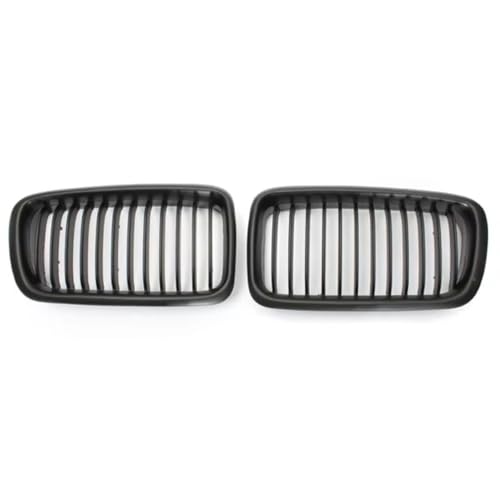CIENUWPD 4-türige Frontstoßstange Nierengrill Grill Haube Mesh Single Sedan für BMW 7-Series E38 730IL 735I 725Tds 728I 750I 1996-2001(Matte Black) von CIENUWPD