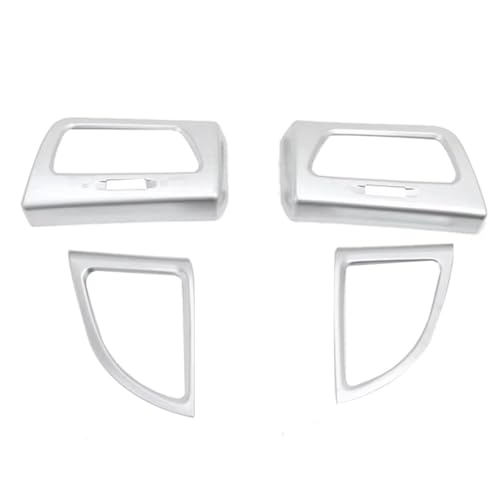 CIENUWPD 4Pcs ABS Chrom Auto Front Air Outlet Klimaanlage Vent Trim Panel Abdeckung für Honda CRV/CR-V 2012-2016 von CIENUWPD