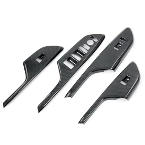 CIENUWPD 4Pcs Armlehne Fenster Aufstieg Lift Unten Control Schalter Türschloss Panel Abdeckung Trim Rechtslenker für Honda Civic 10Th Gen von CIENUWPD