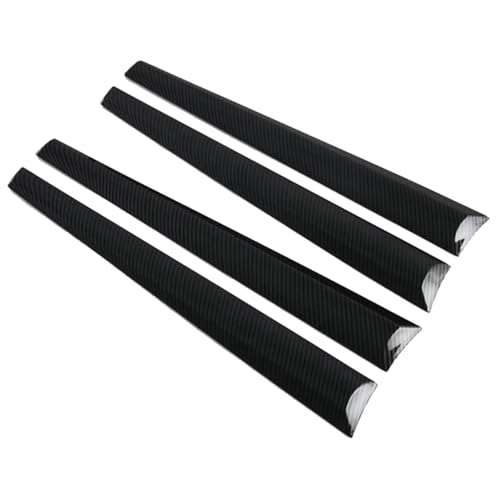 CIENUWPD ABS-Kohlefaser-Auto-Innentürgriff-Handlauf-Panel-Abdeckung Trim-Dekorationszubehör für Toyota Hilux 2024(Carbon Fiber Pattern) von CIENUWPD