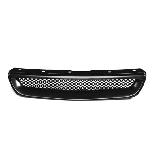 CIENUWPD ABS Schwarz Auto Front Stoßstange Haube Grill Grille Abdeckung Trim für Honda Civic EK CX DX EX HX LX Type R 1996 1997 1998(Bright Black) von CIENUWPD