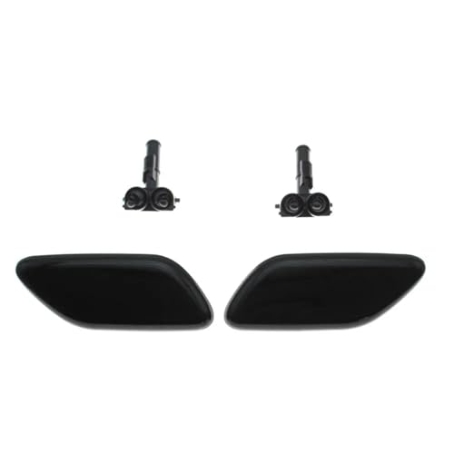 CIENUWPD Abdeckkappe für Scheinwerferwaschdüsen der vorderen Stoßstange für Mazda 3 BK Axela 2003-2008 BP4K-51-8G1B,BP4K-51-8H1B,BS3F-51-8G2A08(Set) von CIENUWPD