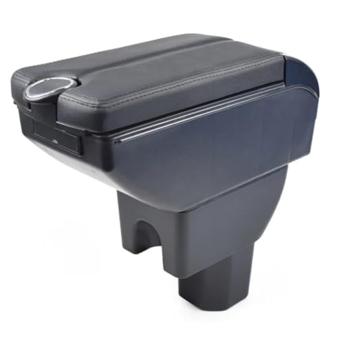 CIENUWPD Armlehne Innen Center Console Storage Box Arm Rest Organizer Auto-Styling Dekoration Zubehör Teile für Suzuki Ignis(6H Red Thread,) von CIENUWPD