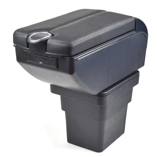 CIENUWPD Armlehne Innen Center Console Storage Box Armlehne Auto-Styling Dekoration Zubehör Teile für Mitsubishi Xpander(E Red) von CIENUWPD