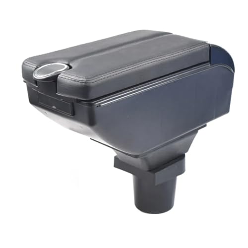 CIENUWPD Armlehnenabdeckung Mittelkonsole Aufbewahrungsbox Armlehnenpolster Auto-Styling Dekoration Innenzubehör Teil für VW UP 2008 2019(E red,) von CIENUWPD