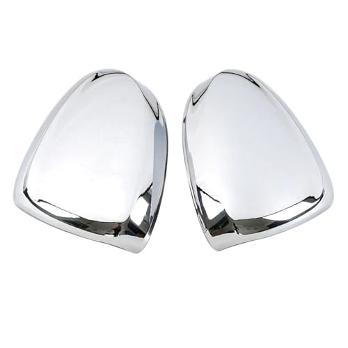 CIENUWPD Außen Rückspiegel Protector Shell Abdeckung Seite Spiegel Regen Visier Trim für Volkswagen Tiguan MK2 2017-2019(B Chrome Color) von CIENUWPD