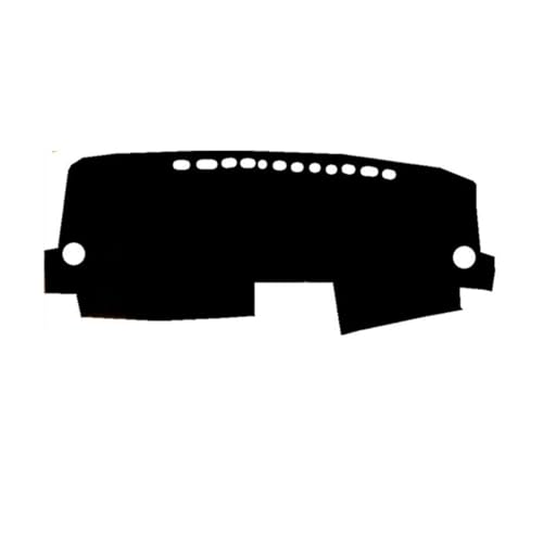 CIENUWPD Auto Armaturenbrett Abdeckung Armaturenbrett Matte Armaturenbrett Pad Teppich Dashmat Anti-UV Matten LHD RHD Auto Styling für Toyota Avensis 2005 2006(Black Left) von CIENUWPD