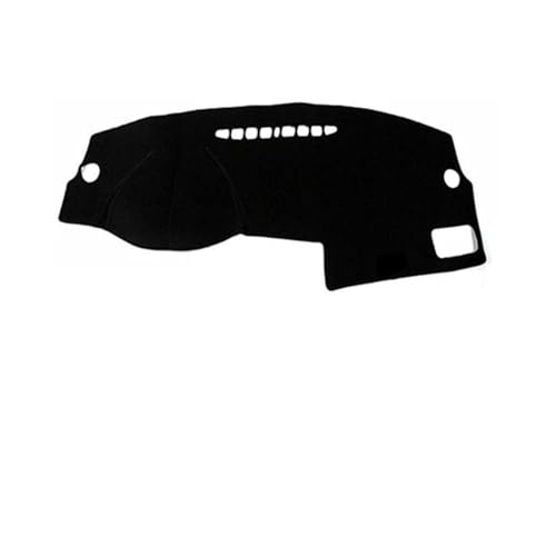 CIENUWPD Auto Armaturenbrett Abdeckung Armaturenbrett Matte Teppich Cape für VW Jetta A4 MK4 Bora 1998-2005 Golf 4 MK4 1997-2003 2004 2002 2001 2000 1999(Black RHD) von CIENUWPD