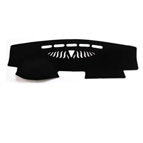 CIENUWPD Auto Armaturenbrett Abdeckung Armaturenbrett Matte Teppich Cape für Volkswagen CC Passat CC 2008-2017 2016 2015 2014 2013 2012 2011 2010 2009(Black RHD) von CIENUWPD