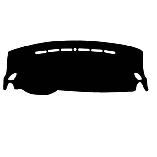 CIENUWPD Auto Armaturenbrett Abdeckung Dash Mat Dash Pad Sonnenschutz DashMat Armaturenbrett Abdeckung Teppich Auto Styling Auto Schutz für MG ZS(Black Left) von CIENUWPD