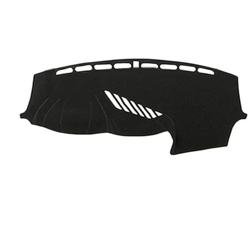 CIENUWPD Auto Armaturenbrett Abdeckung Dash Mat Dash Pad Teppich Dashmat Anti-UV für Ford Focus Titanium/SE/Electric/S/SEL 2012-2016 2017(Black) von CIENUWPD