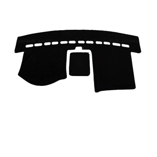 CIENUWPD Auto Armaturenbrett Abdeckung Dash Mat Pad Sonnenschutz Auto Styling für Volkswagen Touran 2003 2004-2009 2010 2011 2012 2013 2014 2015(Black Right) von CIENUWPD