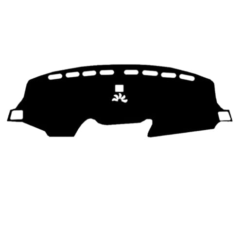 CIENUWPD Auto Armaturenbrett Abdeckung Dash Matte Pad Armaturenbrett Abdeckung Teppich Auto Sonnenschutz DashMat Auto Styling für Honda CRV 2017 2018 2019(Red Left) von CIENUWPD