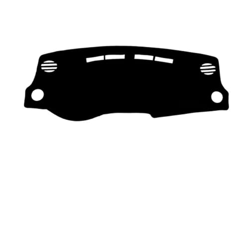 CIENUWPD Auto Armaturenbrett Abdeckung DashMat Teppich Cape Sun-Shade Automobile Anti-UV für DFSK Fengon Glory 330 350 360 370 2014-2017(Red RHD Speaker) von CIENUWPD