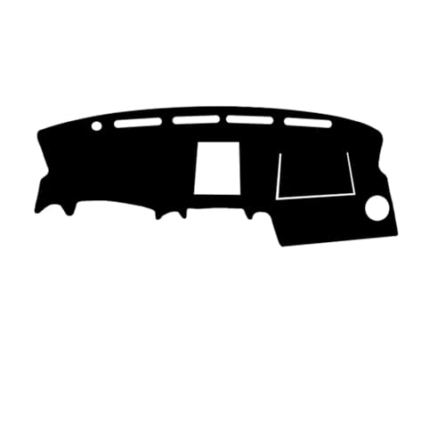 CIENUWPD Auto Armaturenbrett Sonnenschutz Abdeckung Instrument Schreibtisch rutschfeste Armaturenbrett Sonnenschutz Anti-UV-Pad Matte für Ford F-150 F150 XI 2003-2008(Right-Red) von CIENUWPD