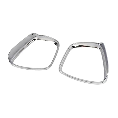 CIENUWPD Auto Außenteil Styling Refit Rückspiegel Seite Spiegel Regenschutz Shell Cover Regen Visier Augenbrauen Trim für Renault Koleos 2017-2020(Chrome) von CIENUWPD